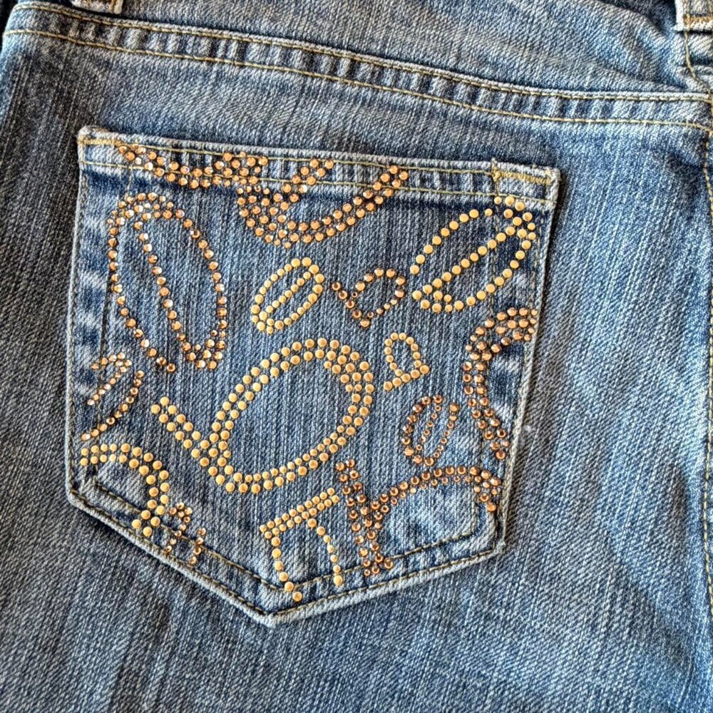 Vintage Low Rise Bebe Jeans - Picture 3 of 6